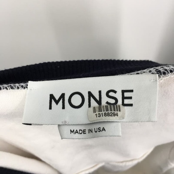 MONSE Watering Can High-Low Tee L Crew Neck - Picture 6 of 12